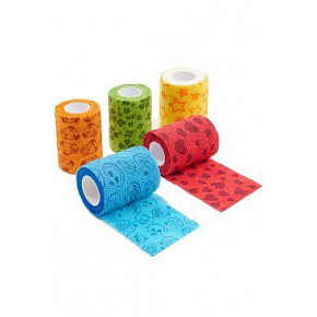 Elasztikus kötés. Fun-Flex Care 7,5cmx4,5m Színkeverék 10k Elasztikus kötés. Fun-Flex Care 7,5cmx4,5m Színkeverék 10k