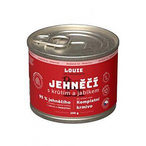 Louie Dog konz. Bárányhús pulykával, almával.prebiotikum 200g