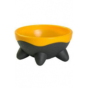 Műanyag kutyatál UFO 750ml narancssárga Kiwi Műanyag kutyatál UFO 750ml narancssárga Kiwi