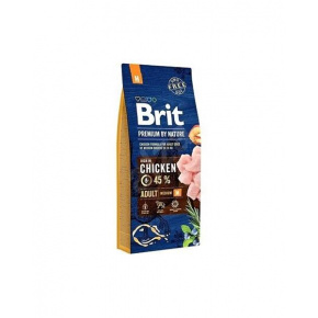 Brit Premium by Nature kutya Adult M 15 kg