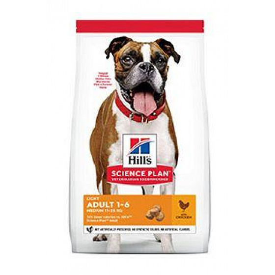 Hill konzervdoboza. SP Light Adult Medium csirke 14kg