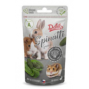 Dafiko rágcsáló snack spinatti 50g