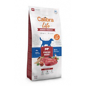 Calibra Dog Life Senior Medium Friss marhahús 12kg Calibra Dog Life Senior Medium Friss marhahús 12kg