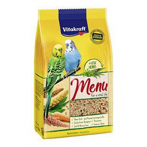 Vitakraft madáreleség. Menu vital Budgie 500g Vitakraft madáreleség. Menu vital Budgie 500g