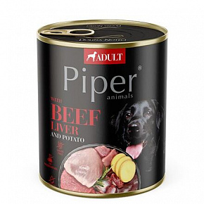 NEW PIPER marhahússal és burgonyával, kutyakonzerv 800 g NEW PIPER marhahússal és burgonyával, kutyakonzerv 800 g