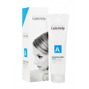 CutisHelp kender éjszakai krém akné ellen 30ml