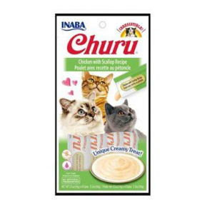 Churu Cat Csirke fésűkagylóval 4x14g