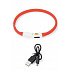 USB Visio Light nyakörv 35cm piros KAR
