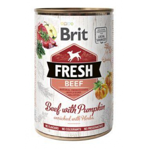 Brit Fresh Dog Cons Marhahús sütőtökkel 400g