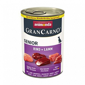GRANCARNO Senior - marha, bárány 400g GRANCARNO Senior - marha, bárány 400g