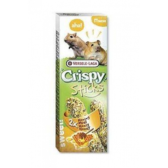 VL Crispy Sticks Hörcsögöknek-Gerbilleknek Méz 2x55g