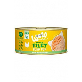 WOW Macska konz. Adult Filet PUR csirke 70g