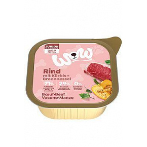 WOW Junior kutyapástétom marhahússal és sütőtökkel 150g