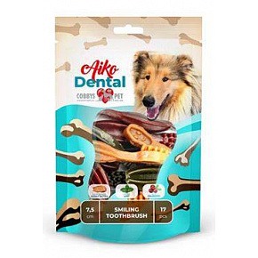 Aiko Dental Smiling Toothbrush Finomság S/170g/17db Aiko Dental Smiling Toothbrush Finomság S/170g/17db