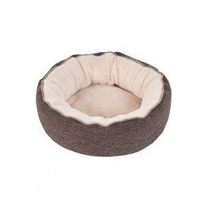 Kerek fekhely rágcsálóknak EMILY 33cm sötét.barna