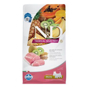 N&D TROPICAL SELECTION DOG Adult Mini sertéshús 1,5kg