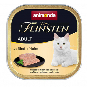 ANIMONDA pástétom ADULT - marhahús, csirke macskáknak 100g