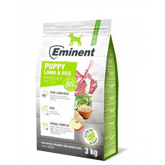 Eminent Dog Puppy Lamb & Rice XL 15kg