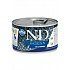 N&D DOG OCEAN Puppy Tőkehal és Tök Mini 140g