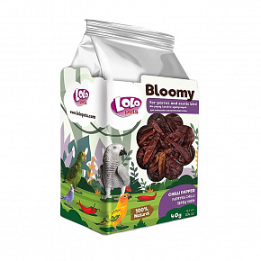 BLOOMY chilli papričky pro papoušky a exoty, 40 g