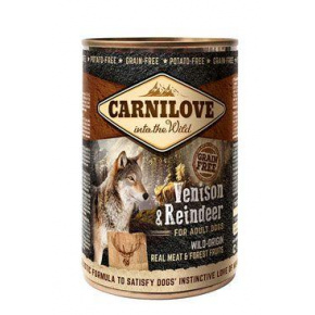 Carnilove Wild Cons Meat Venison & Rénszarvas 400g