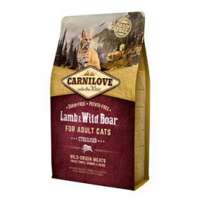 Carnilove Cat Lamb & Wild Boar Adult Sterilizált 2kg