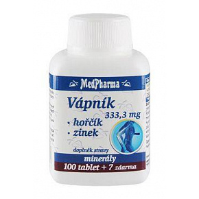 Kalcium Magnézium Cink MedPharma 107tbl