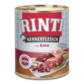 Rinti Dog Kennerfleisch kacsaszív konzerv 800g