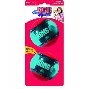 Játék Kong Dog Squeezz Action Ball sípolóval, hőre lágyuló gumi, L (2db/csomag.) Játék Kong Dog Squeezz Action Ball sípolóval, hőre lágyuló gumi, L (2db/csomag.)