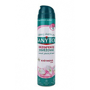 SANYTOL fertőtlenítő frissítő.virágillatú levegő 300ml