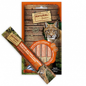 Natural Greatness Creamy IMUNITY, funkcionális jutalomfalat - csirke, tonhal, homár, 4 x 14 g Natural Greatness Creamy IMUNITY, funkcionális jutalomfalat - csirke, tonhal, homár, 4 x 14 g