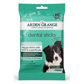 Arden Grange Dental Sticks mentával és szuperélelmiszerekkel 180g