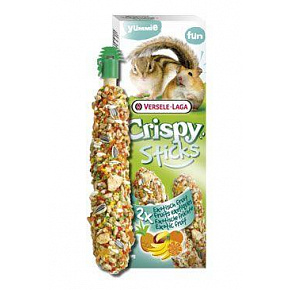 VL Crispy Sticks Hörcsögöknek-Mókusoknak Egzotikus Gyümölcs 2x55g