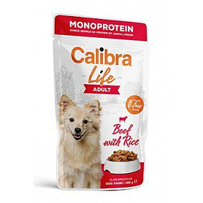 Calibra Dog Life tasak Felnőtt Marhahús 150g Calibra Dog Life tasak Felnőtt Marhahús 150g