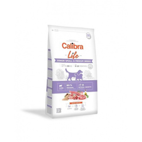 Calibra Dog Life Junior kis és közepes fajtájú bárány 12 kg