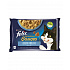 Nestlé FELIX Sensations macska Multipack tőkehal és szardínia kapszula 4x85 g