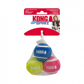 Kong Dog Sport Softies Játék Teniszlabdák 3db vulkanizált gumi S Kong Dog Sport Softies Játék Teniszlabdák 3db vulkanizált gumi S