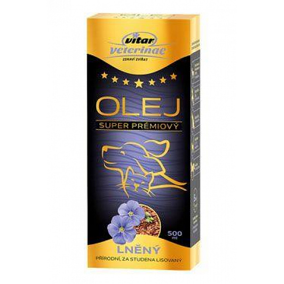 VITAR Veterinae lenmagolaj 500ml