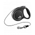 FLEXI Black Design S póráz 5m/12kg ezüst