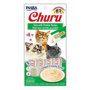 Churu Cat tonhalpüré csirkehússal 4x14g