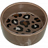Keramická miska LEO, 0,3 l/ 12 cm, hnědá/leopardí