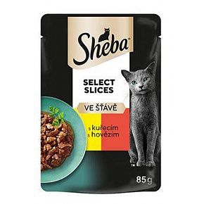 Sheba zseb csirkehússal és marhahússal szaftban 85g Sheba zseb csirkehússal és marhahússal szaftban 85g