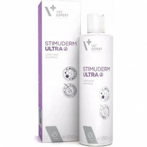 VetExpert Stimuderm Ultra sampon hosszú szőrű kutyáknak 250ml