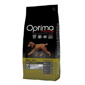 Optima Nova Dog GF Adult Mini Digestive Nyúl&Burgonya.2kg