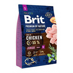 Brit Premium Dog by Nature Junior S 3kg Brit Premium Dog by Nature Junior S 3kg
