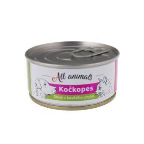 All Animals catkopes marhanyelv steak 100g