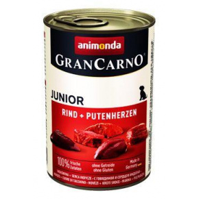 Animonda kutya GRANCARNO cons. JUNIOR marhahús/mellszív 400g