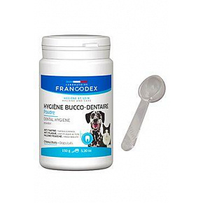 Francodex Fogpor kutyáknak és macskáknak 150g Francodex Fogpor kutyáknak és macskáknak 150g
