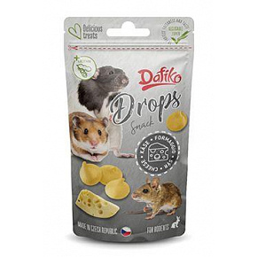 Dafiko rágcsáló csemegék sajt ízesítéssel 75g