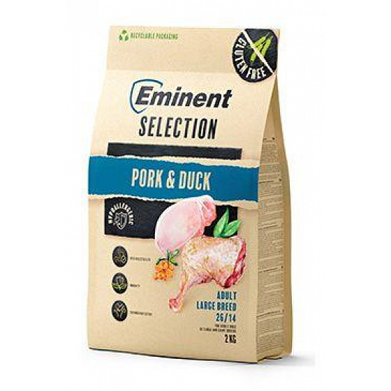 Eminent dog Selection Adult Large Breed Sertéshús & Kacsa 2 kg
